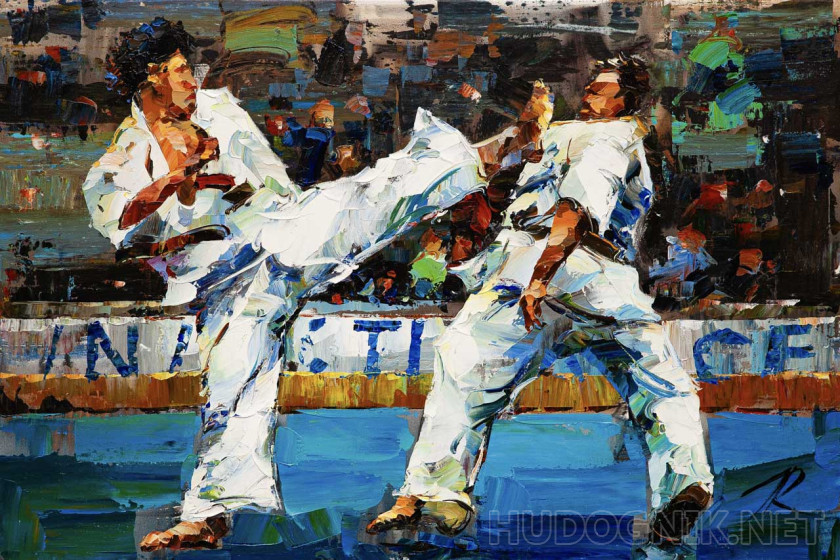 Поединок героев. Дзюдо