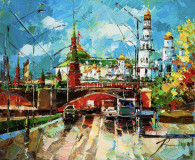 Moscow is a city of meetings and roads