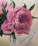 Розовая пионовая симфония