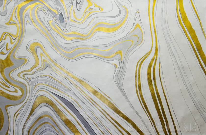 Marble and gold
