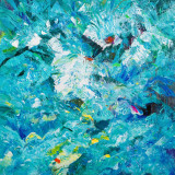 Study in turquoise tones