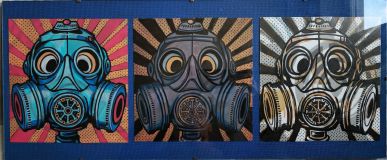 Detonation, shock wave, light radiation.