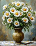 Ромашки в вазе