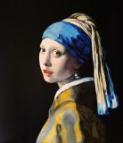 Copy of Girl with pearl earring by Vermeer