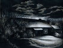 Среди зимы 40