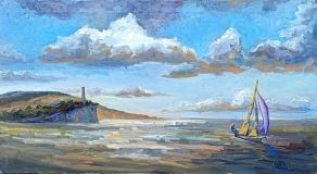 Коричневое Черное море. Осень. Пленэр ZhNataly