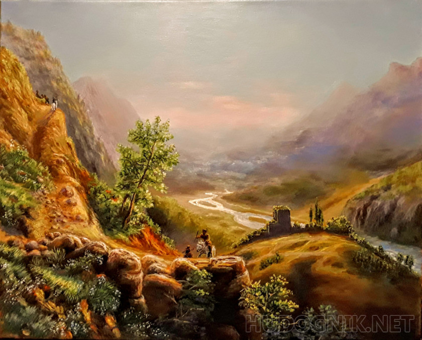 En las montañas del Cáucaso