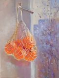 Oranges in a string bag