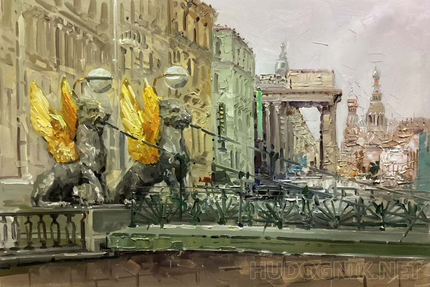 Грифоны Банковского моста: стражи петербургских тайн