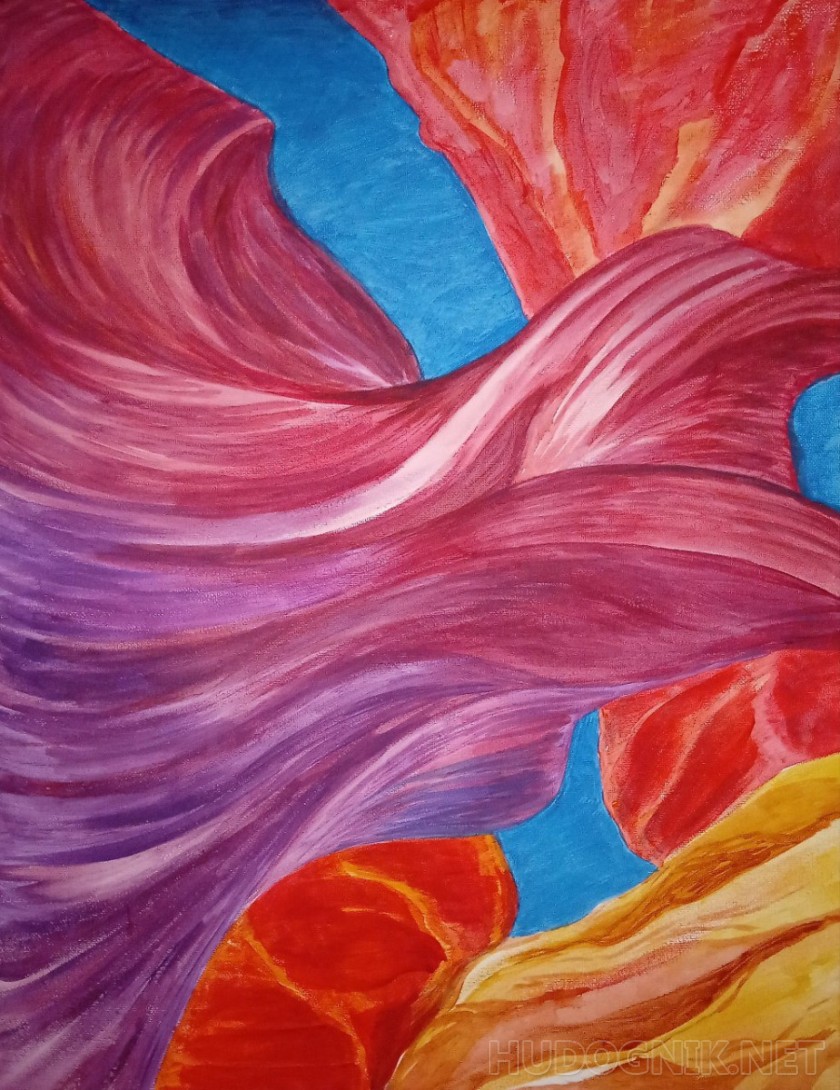 Antelope Canyon. America.