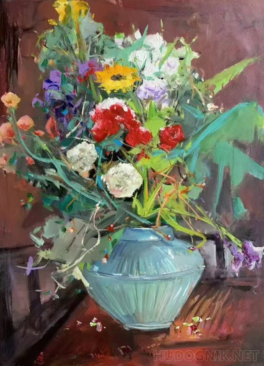 Согретые солнечным светом. Букет полевых цветов