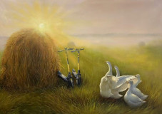 Городские приехали