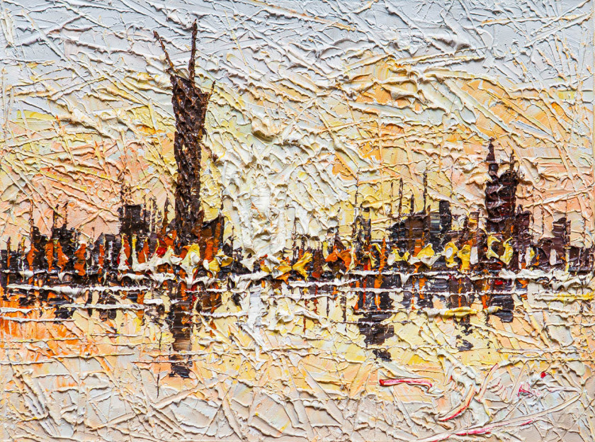 Mountains. The road to adventure