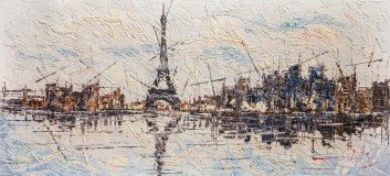 Однажды в Париже. Вид на Эйфелеву башню