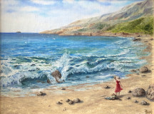 А я одна стою на берегу.