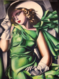 "Girl in gloves" by Tamara de Lempicka