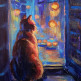 Ночной мир глазами кошек