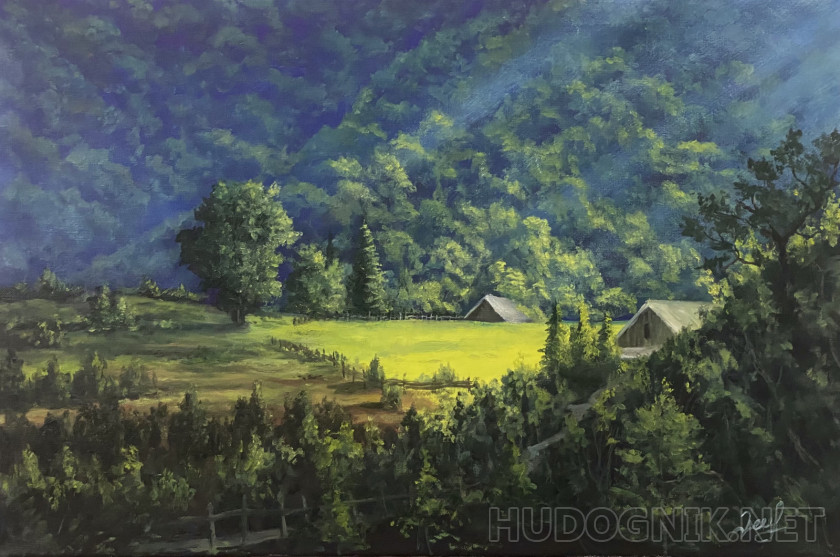 estate in the mountains