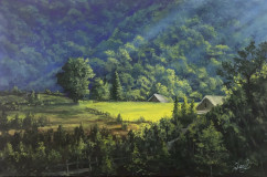 finca en las montañas