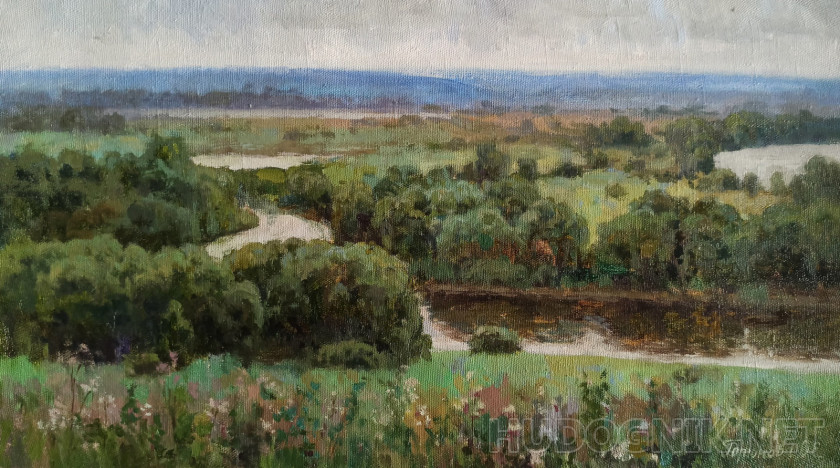 Тойма после дождя