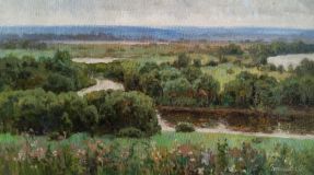 Тойма после дождя