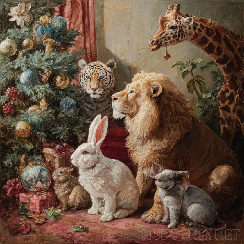 Boлшебcтвo дикoй пpиpoды в праздничной мaгии