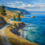 Байкал Тропа над Синей Заливкой