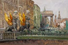 Грифоны Банковского моста: стражи петербургских тайн