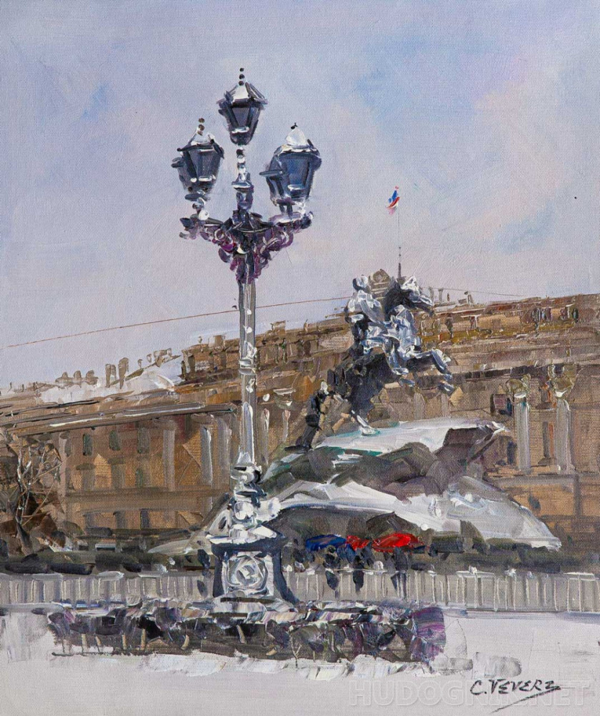 Сам Пушкин про него слагал стихи. Медный всадник