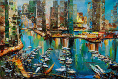 El pulso de Dubai Marina. Luz, velocidad, encanto