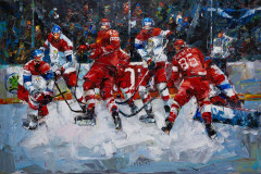 Hockey. Fuego de hielo