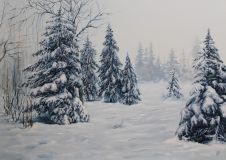 Зимние елочки