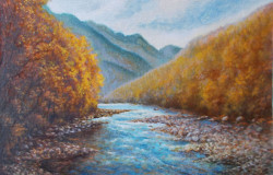 Autumn in the Altai Mountains