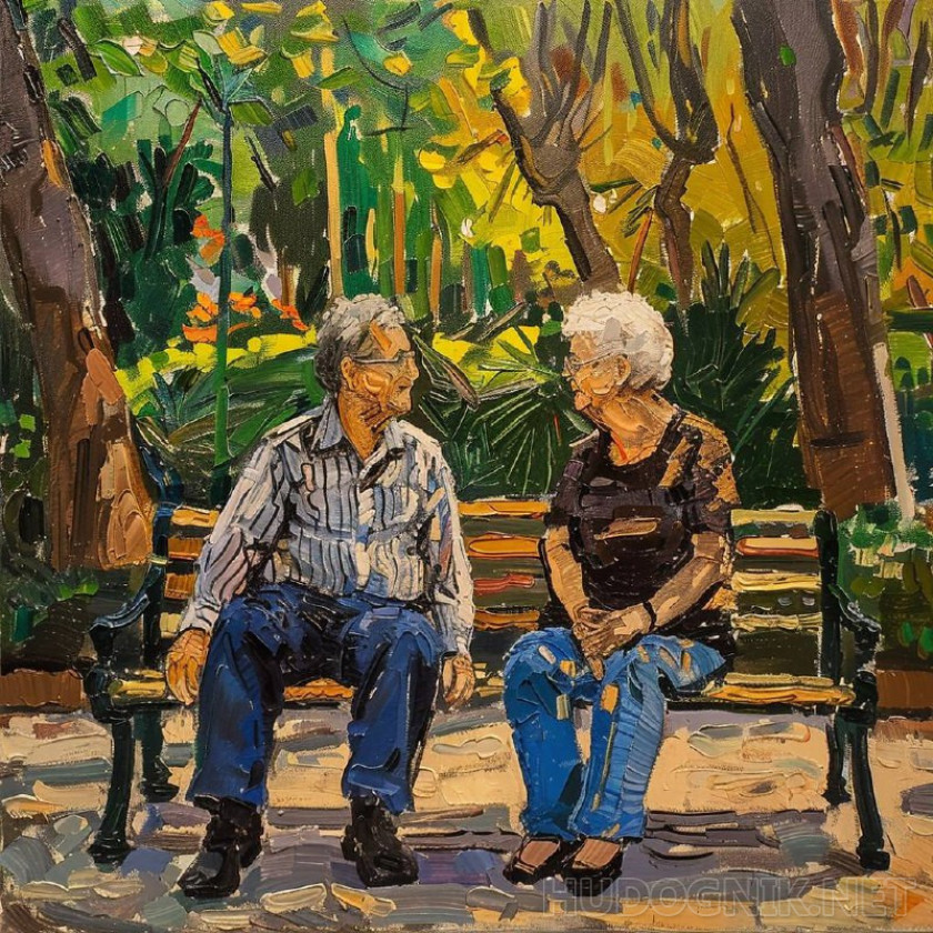 Пожилая пара