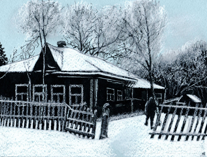 Среди зимы 34