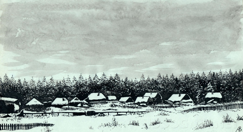 Среди зимы 23