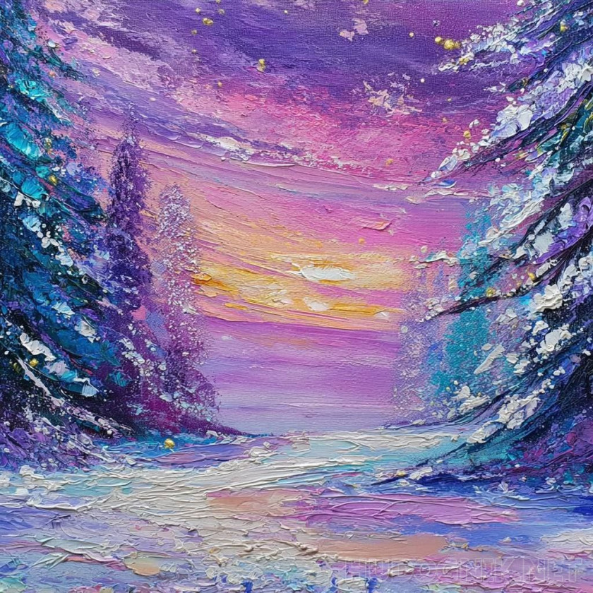 Снежная дорожка