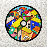 Super Lovin’ A1 Яркий архитектурный городской пейзаж