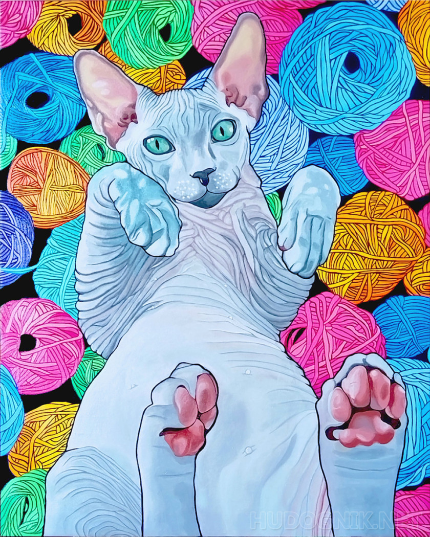 Сфинкс в клубках