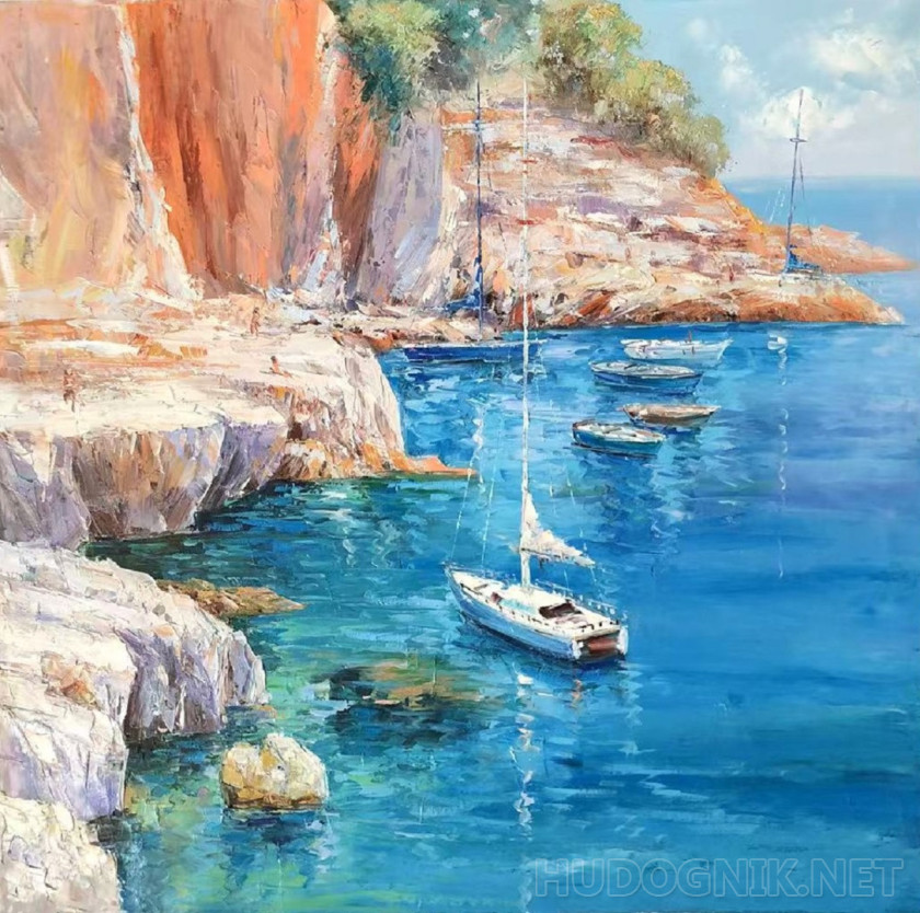 Средиземноморье. Уединенная бухта