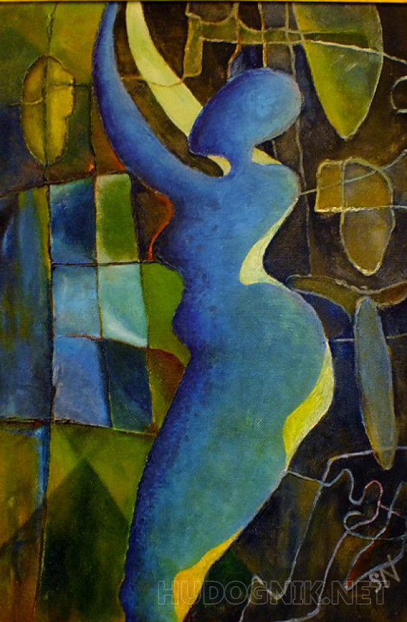 Картина Сон в синих тонах. Размеры: 51x74, Год: 2013, Цена: 36004 ...