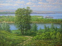 Летний день на Волге