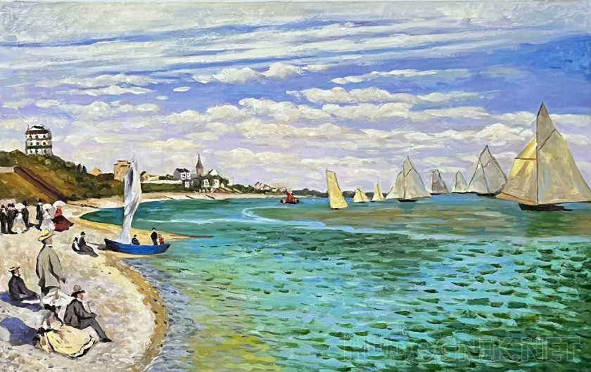 (copy) Claude Monet's "Regatta to St. Address"