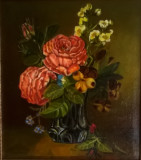 Roses in a vase