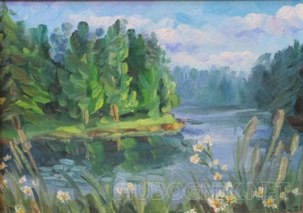 На речке