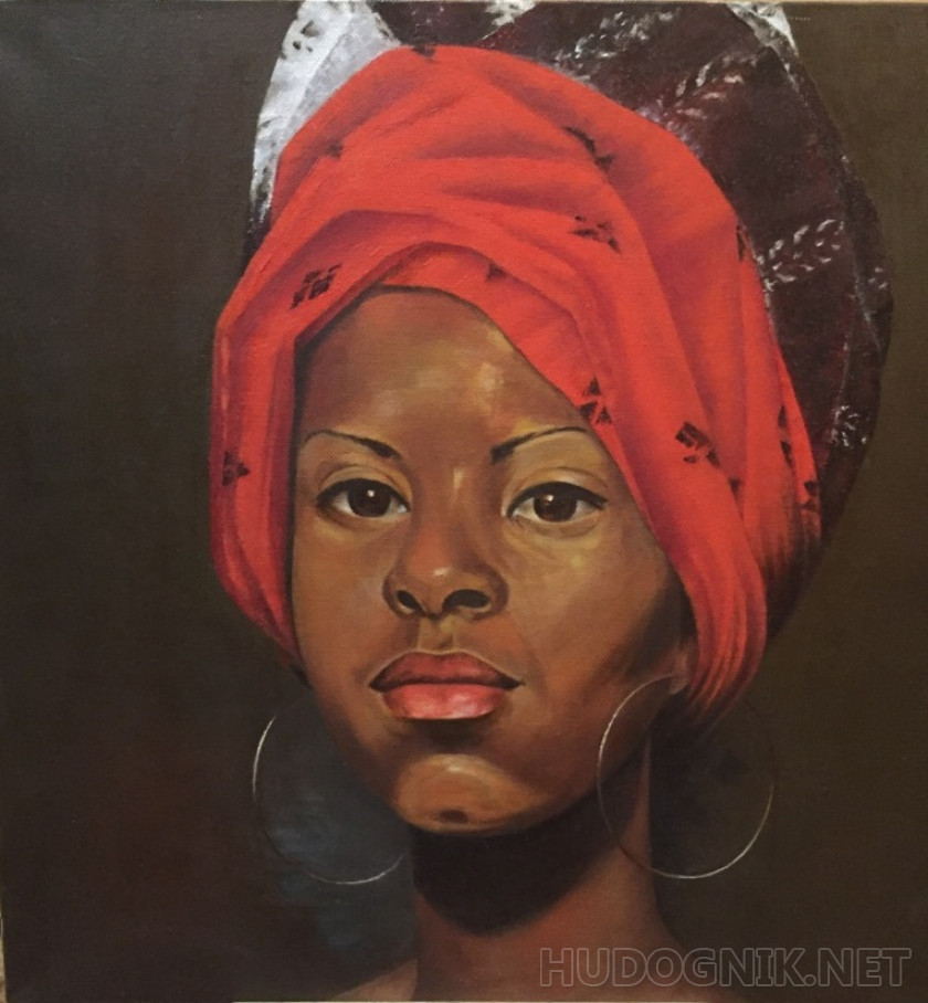 Портрет Африканской девушки