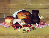 Bodegón con pan