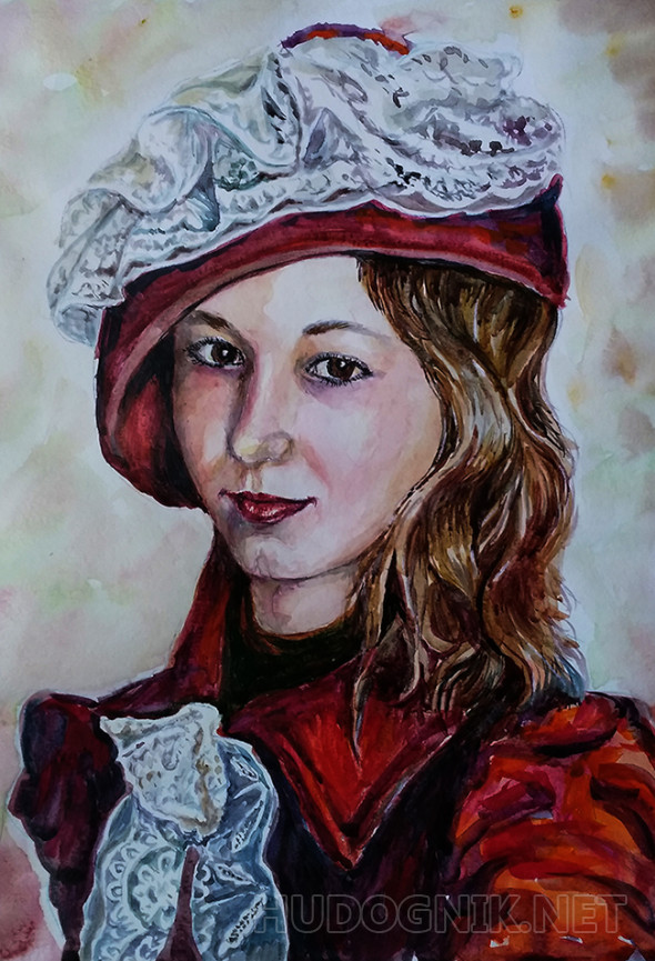 Картина Рисунок Лидии. Размеры: 26x38, Год: 2017, Цена: 35000 рублей ...