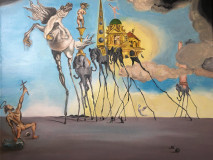 Salvador Dalí &quot;La Tentación De San Antonio&quot;