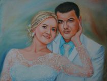 El retrato de la boda